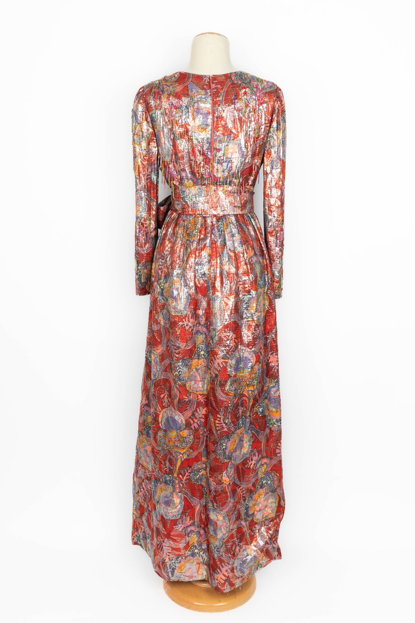 Robe en lamé Dior