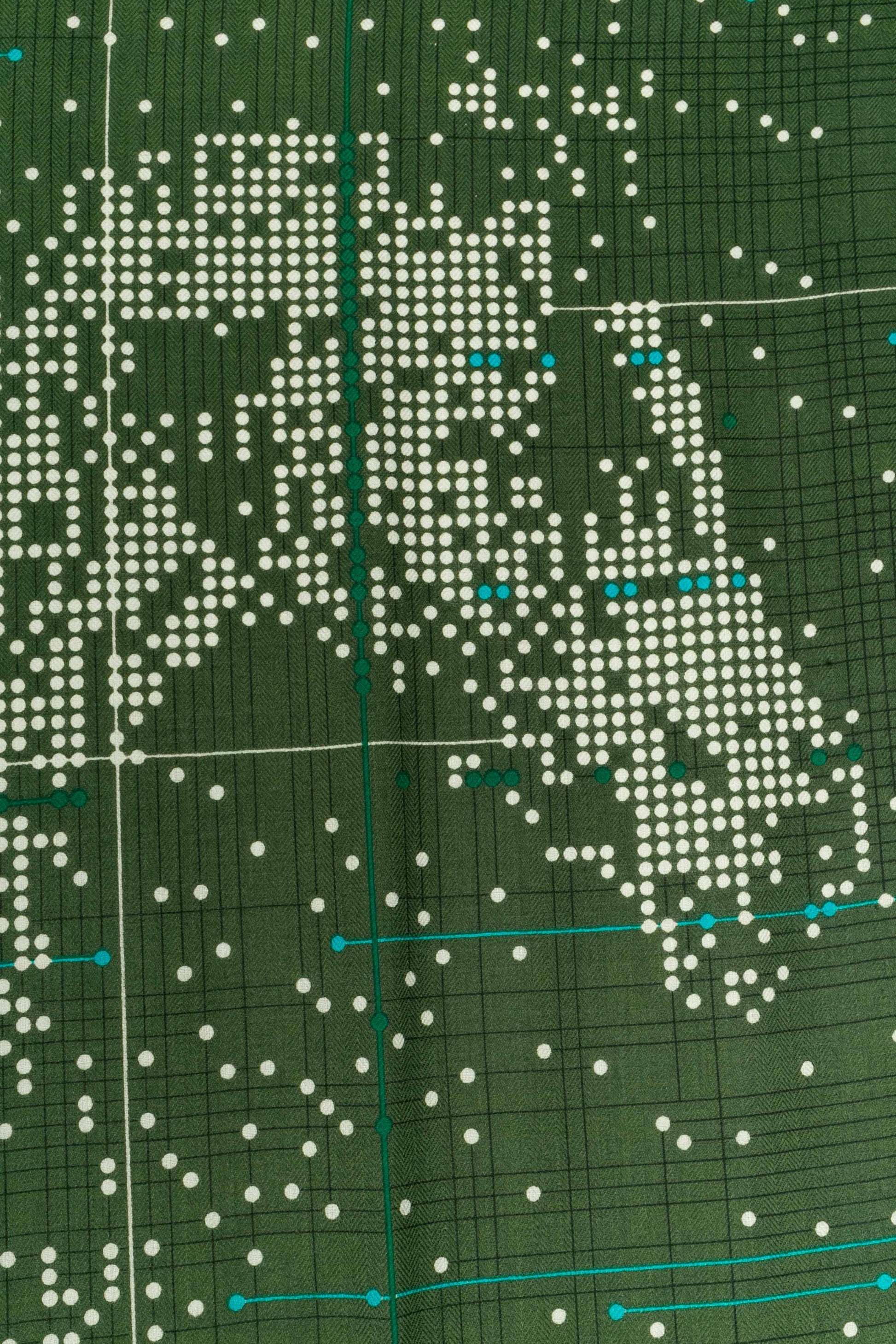 Foulard "Cheval céleste" en cachemire Hermès