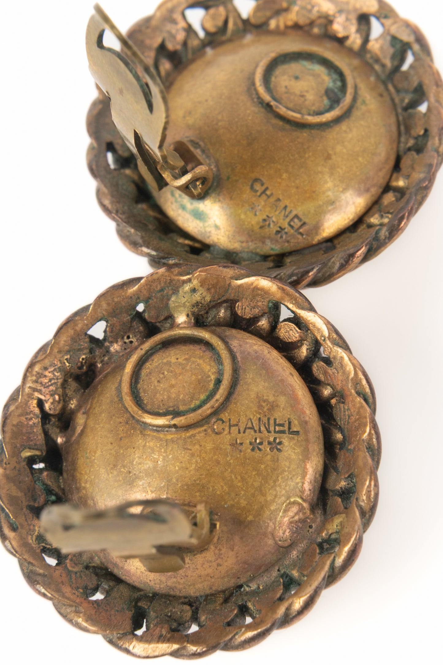 Boucles d'oreilles Chanel Haute Couture