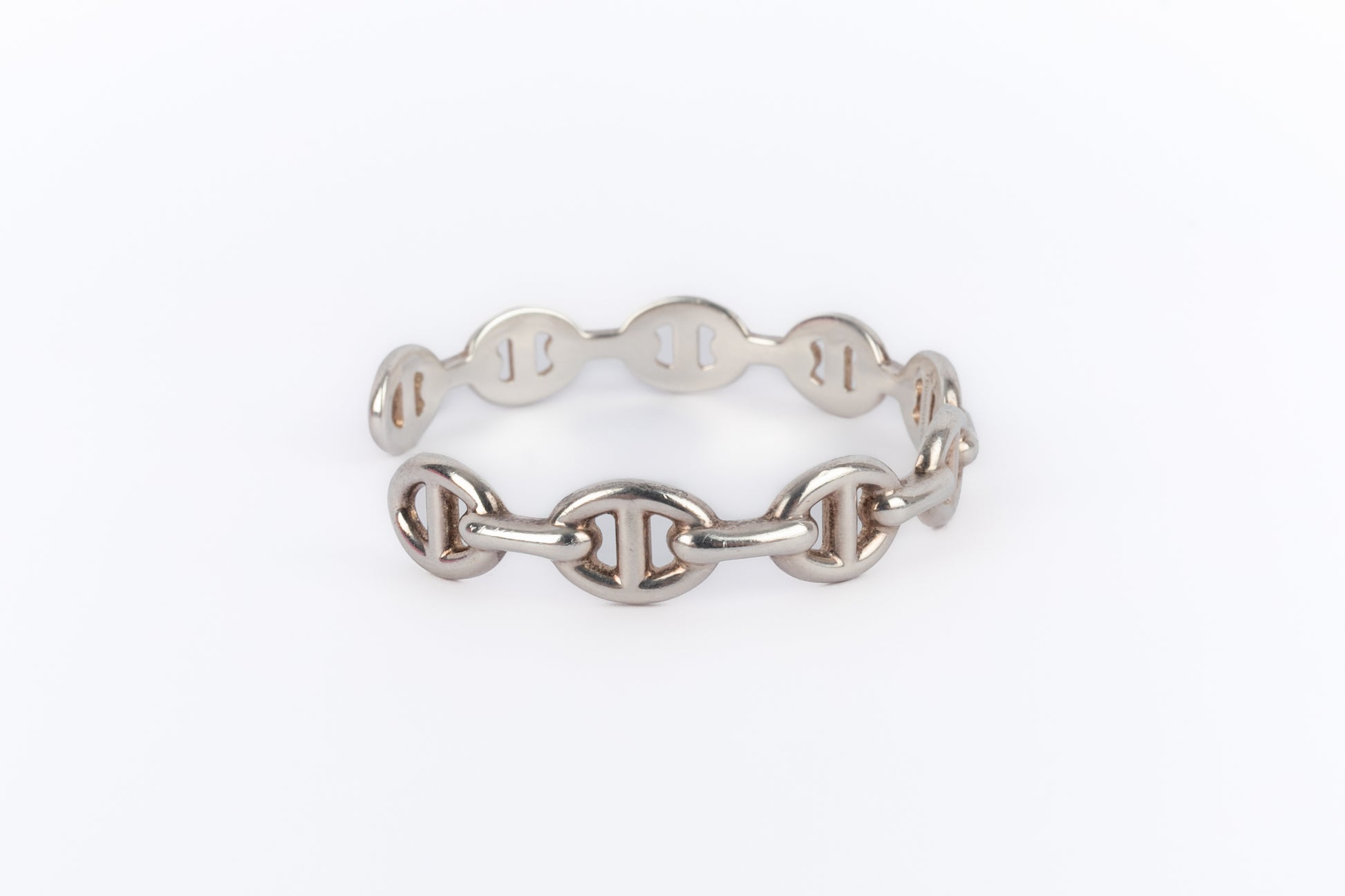 Bracelet "chaîne d'ancre enchainée" Hermes