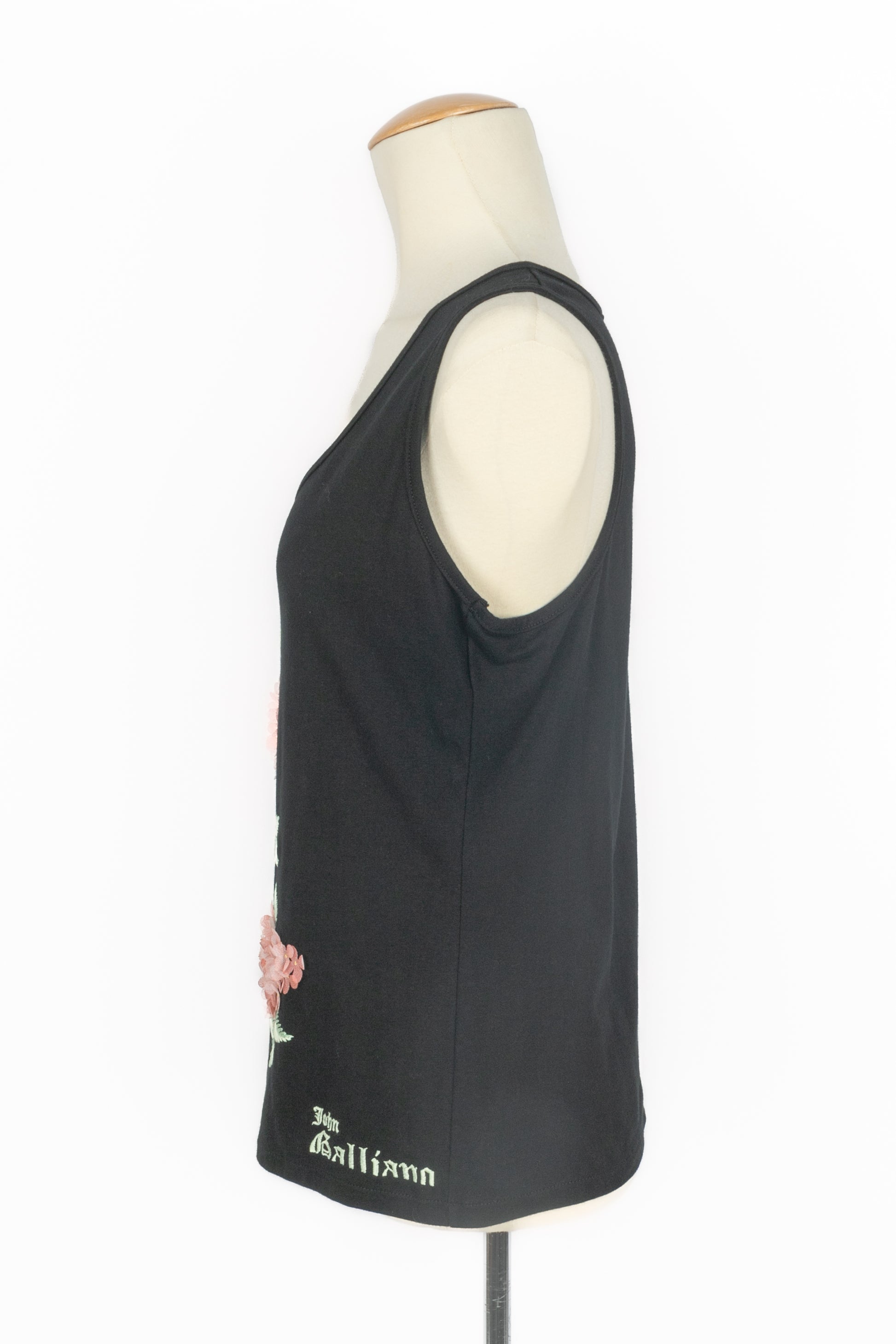 Top fleuri John Galliano