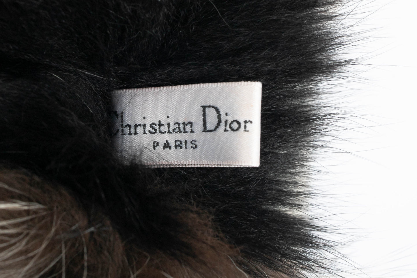Col en fourrure Dior 