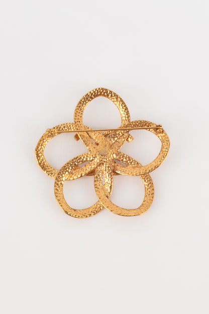 Broche fleur Chanel 1996