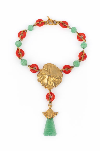 Collier Yves Saint Laurent circa 1996