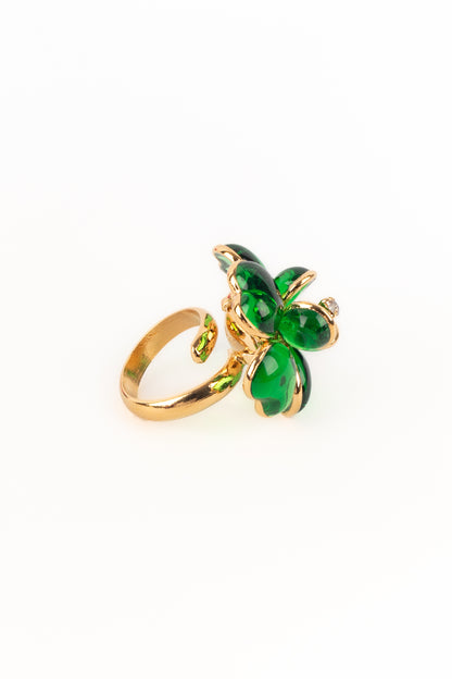 Bague verte Augustine 