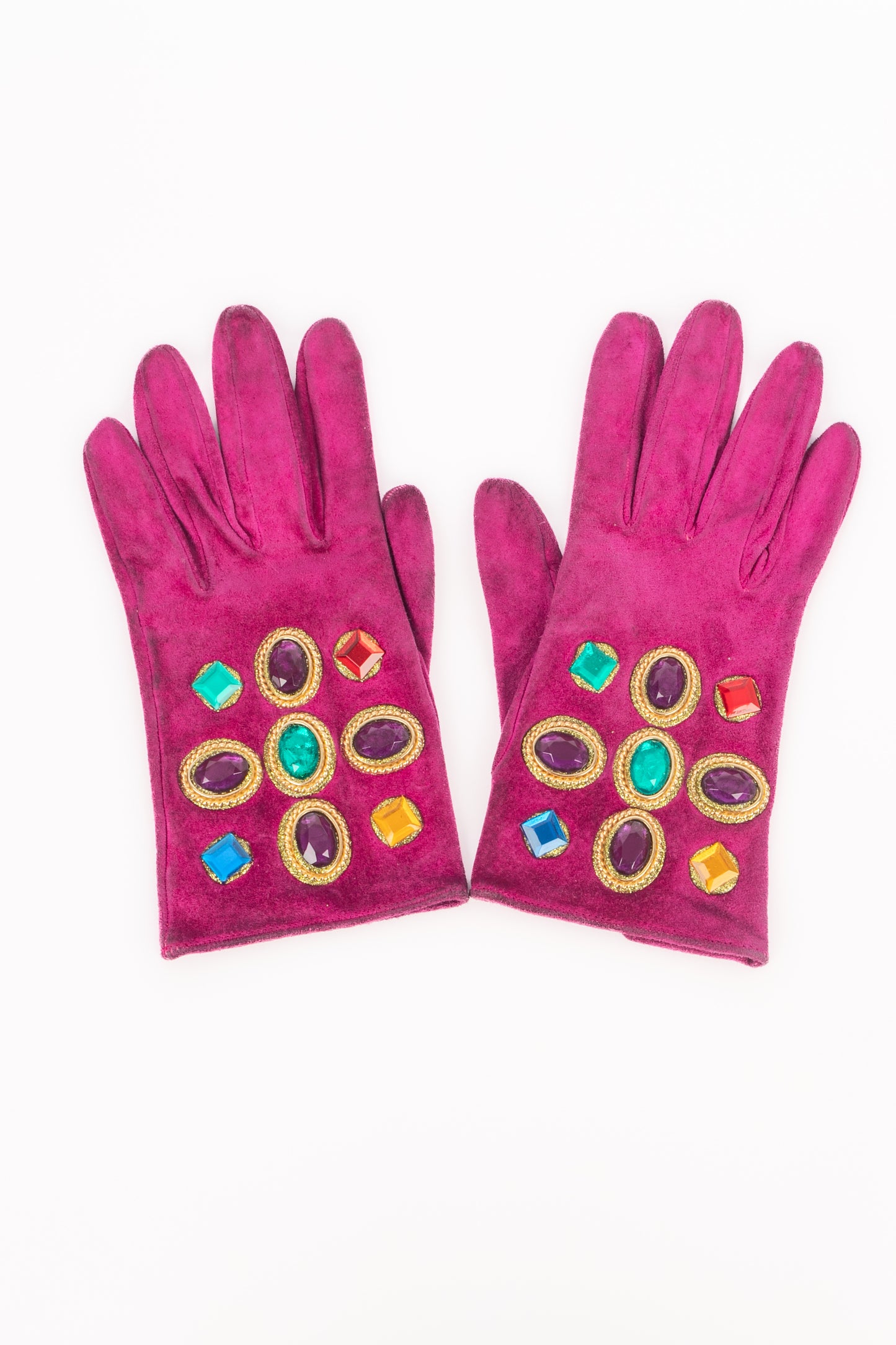 Gants roses Christian Lacroix