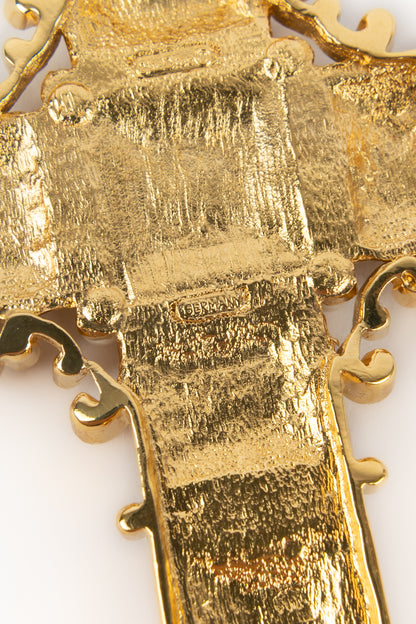 Collier "Croix" Christian Dior