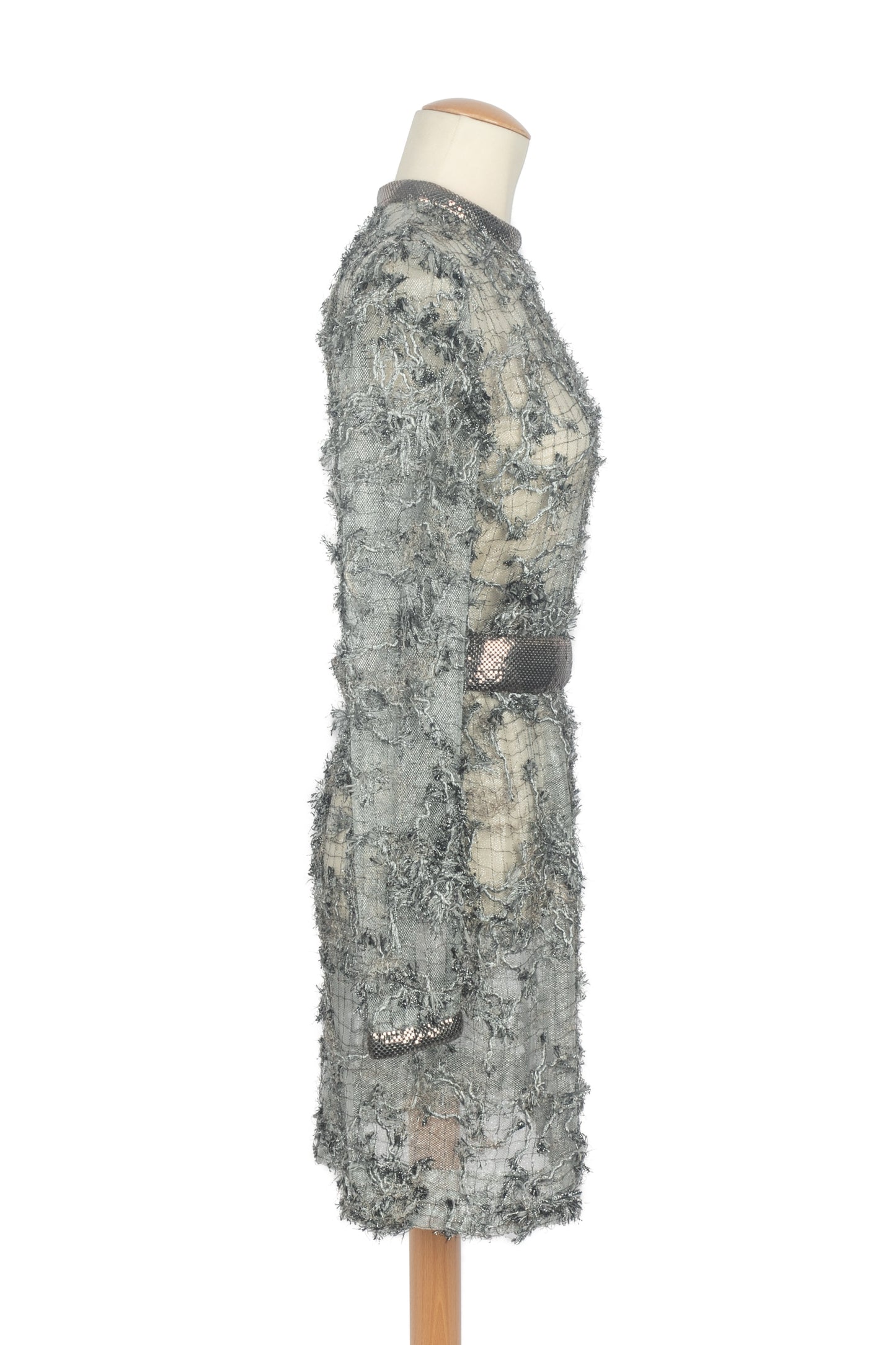 Robe en dentelle Paco Rabanne 1990's