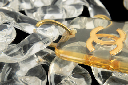 Ceinture en lucite Chanel Croisière 1995
