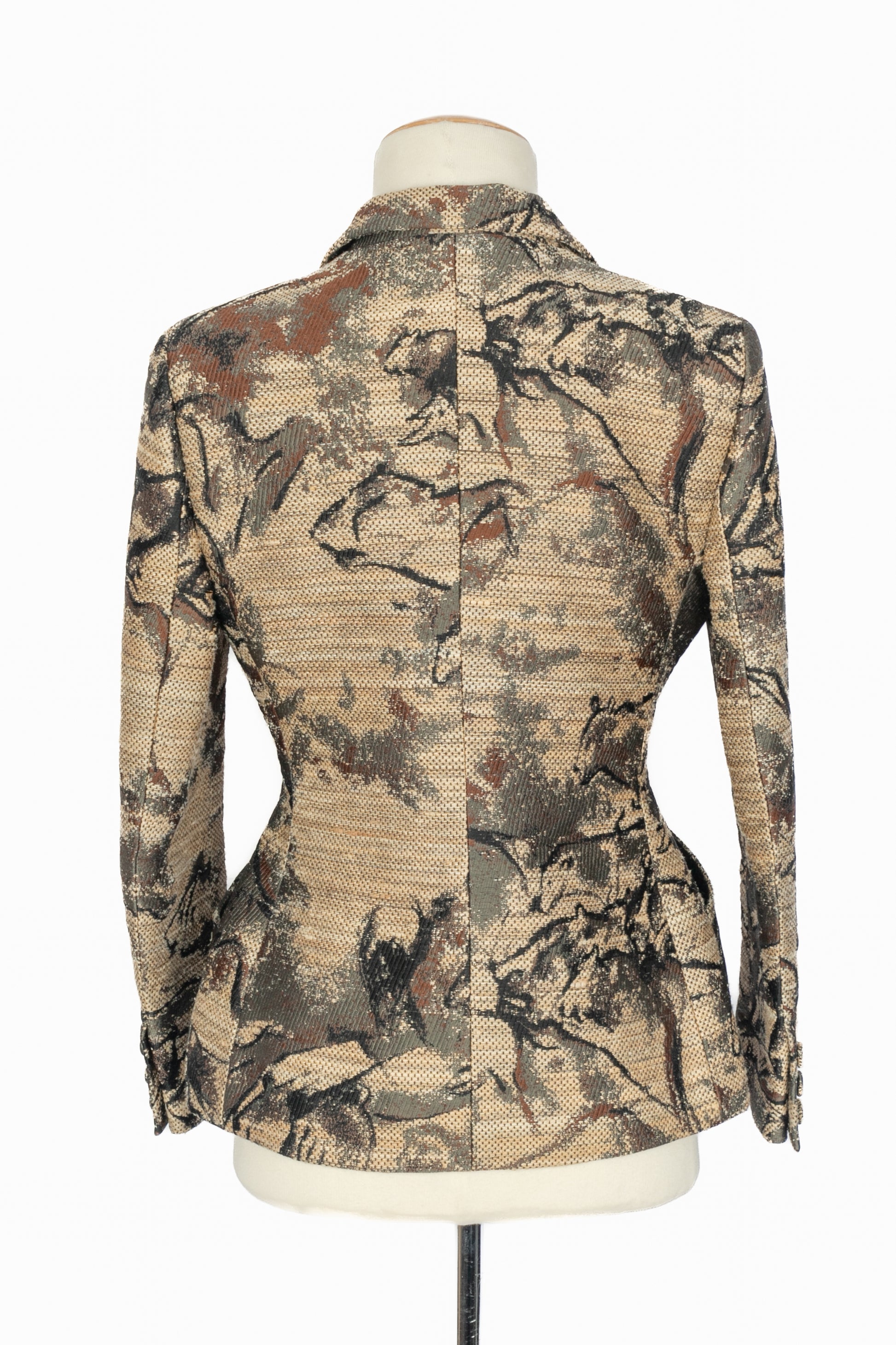 Veste "art pariétal" Christian Dior Resort 2018