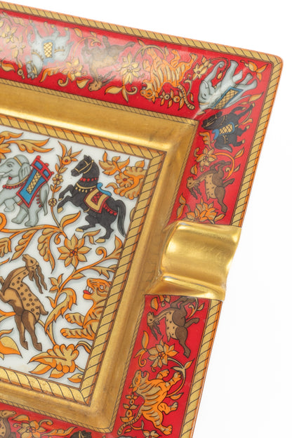 Cendrier "Chasse en Inde" Hermès