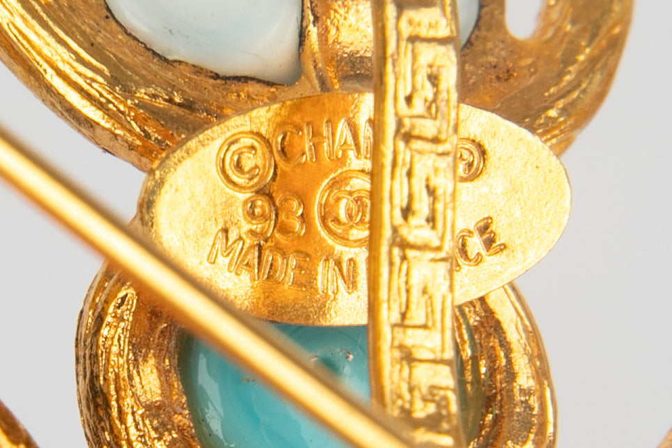 Broche pendentif Chanel été 1993