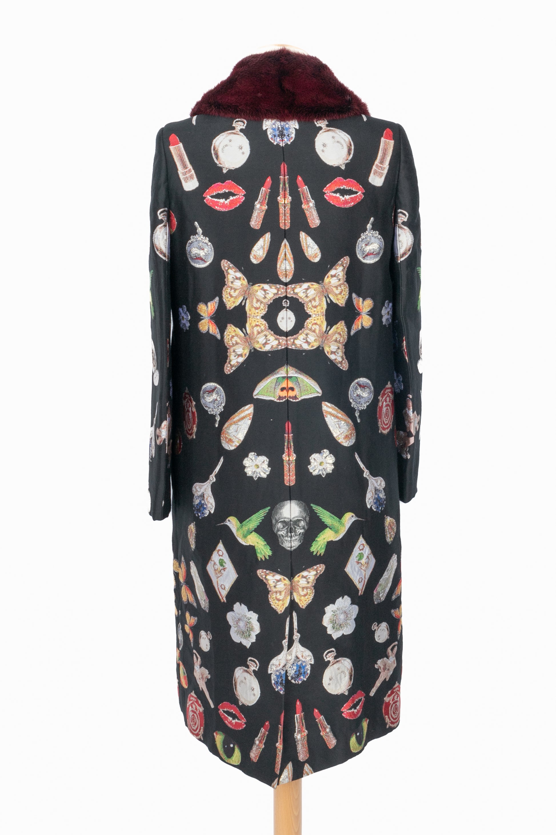 Manteau Alexander McQueen Automne 2015