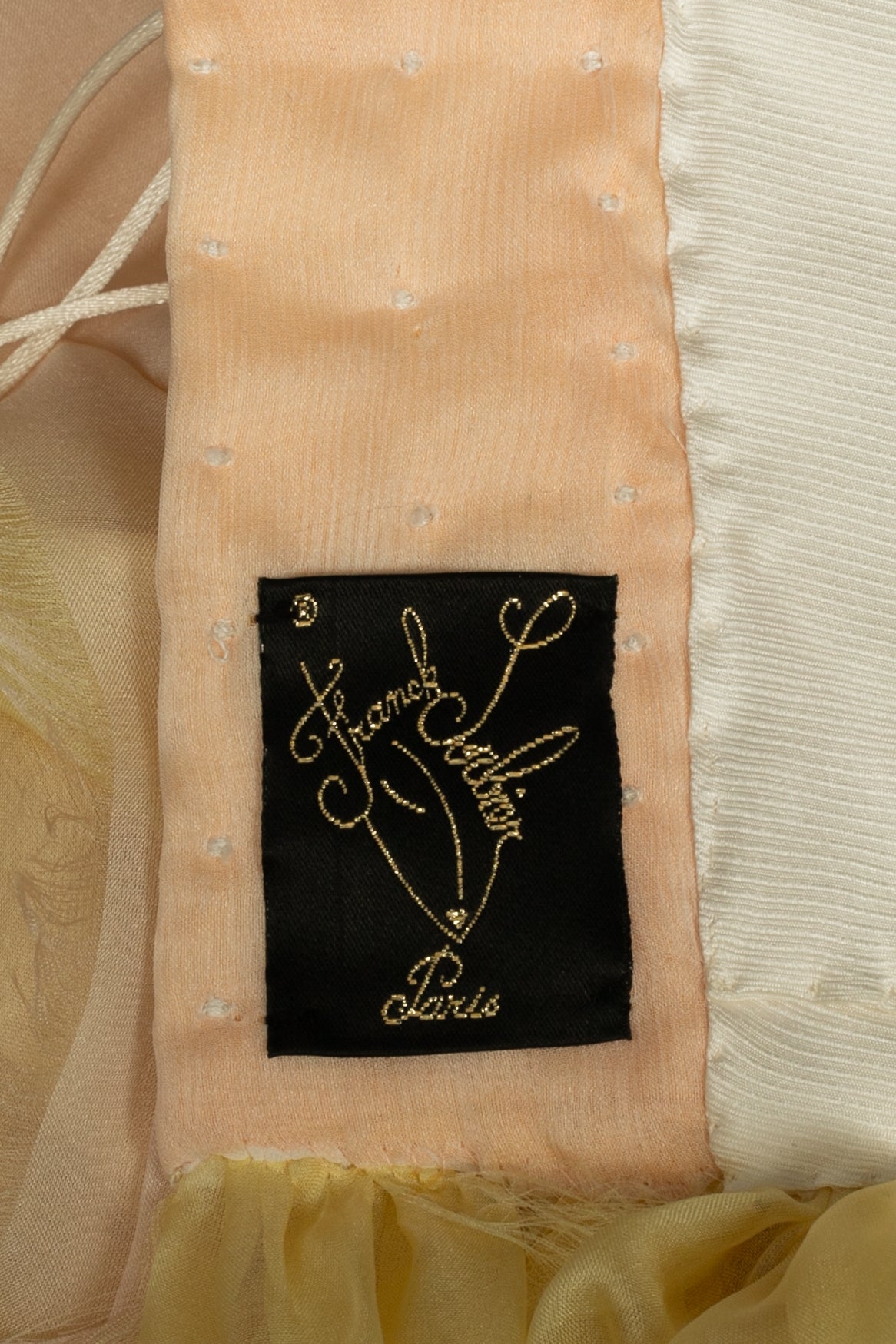 Robe "Symphonie Barbare" Franck Sorbier Printemps-Eté 2025