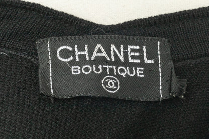 Cardigan noir Chanel