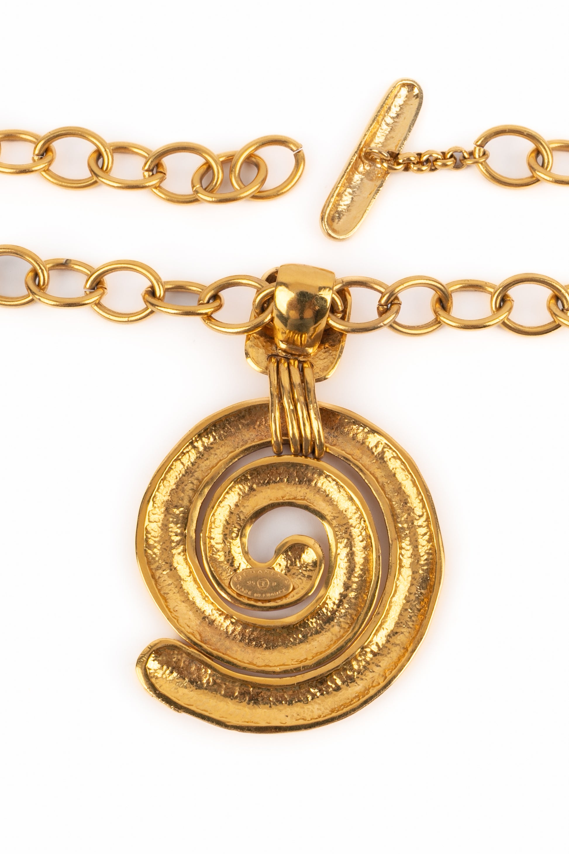 Collier pendentif Chanel 1995