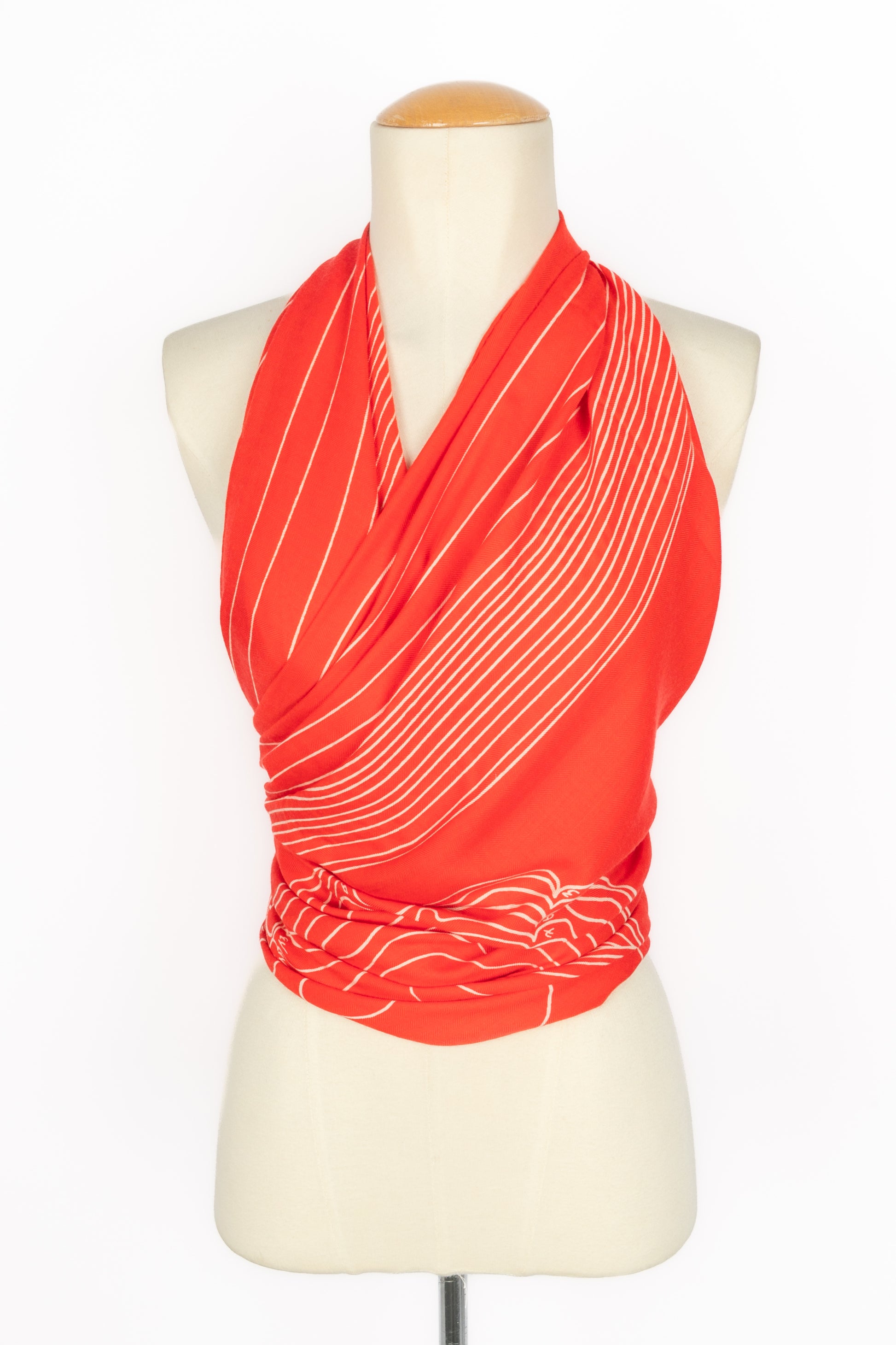 Foulard "Pégase Paysage" Hermès