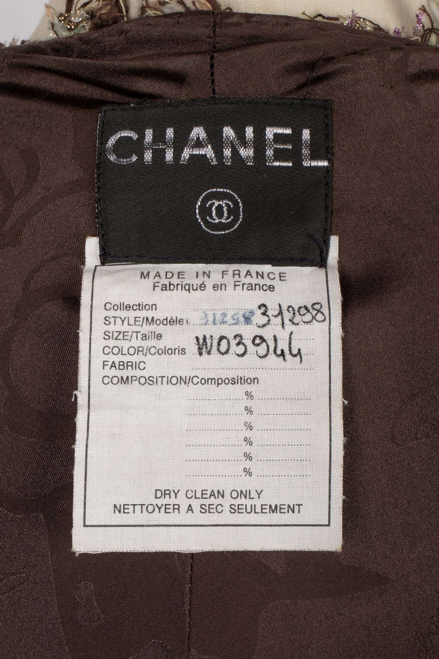 Veste en tweed Chanel