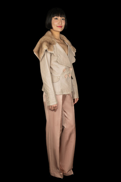 Veste fourrure Christian Dior Hiver 2005