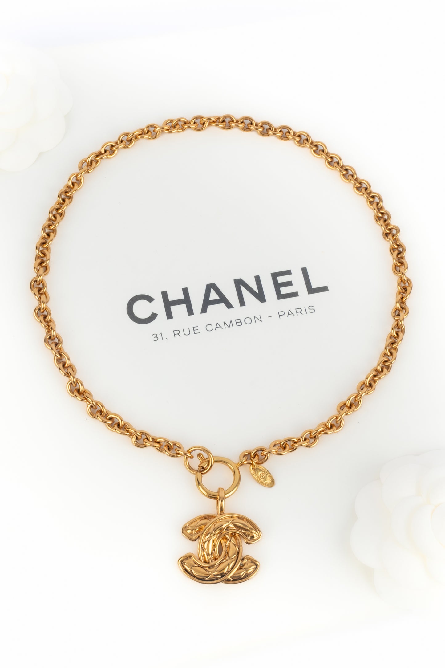 Collier cc Chanel 