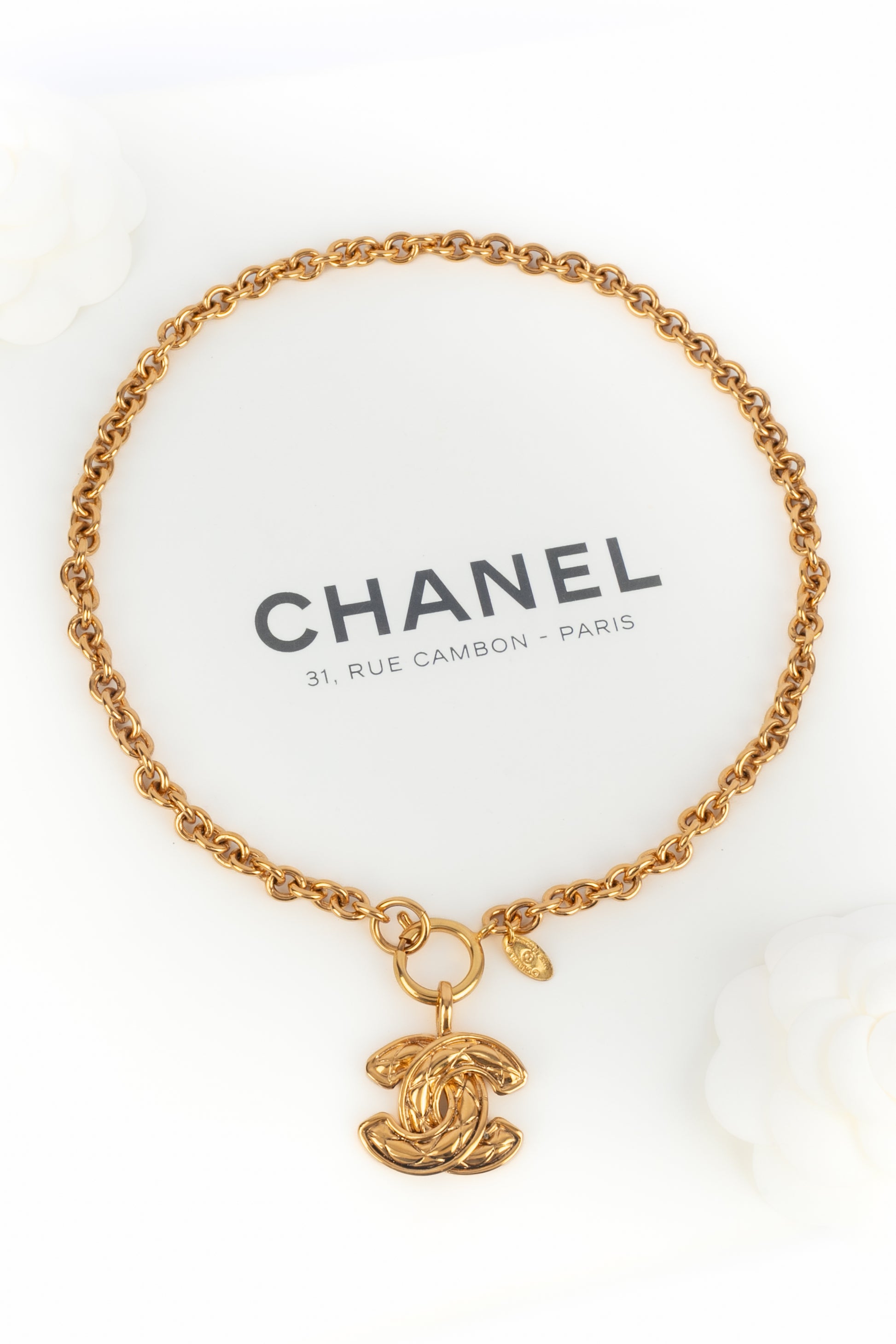 Collier cc Chanel 