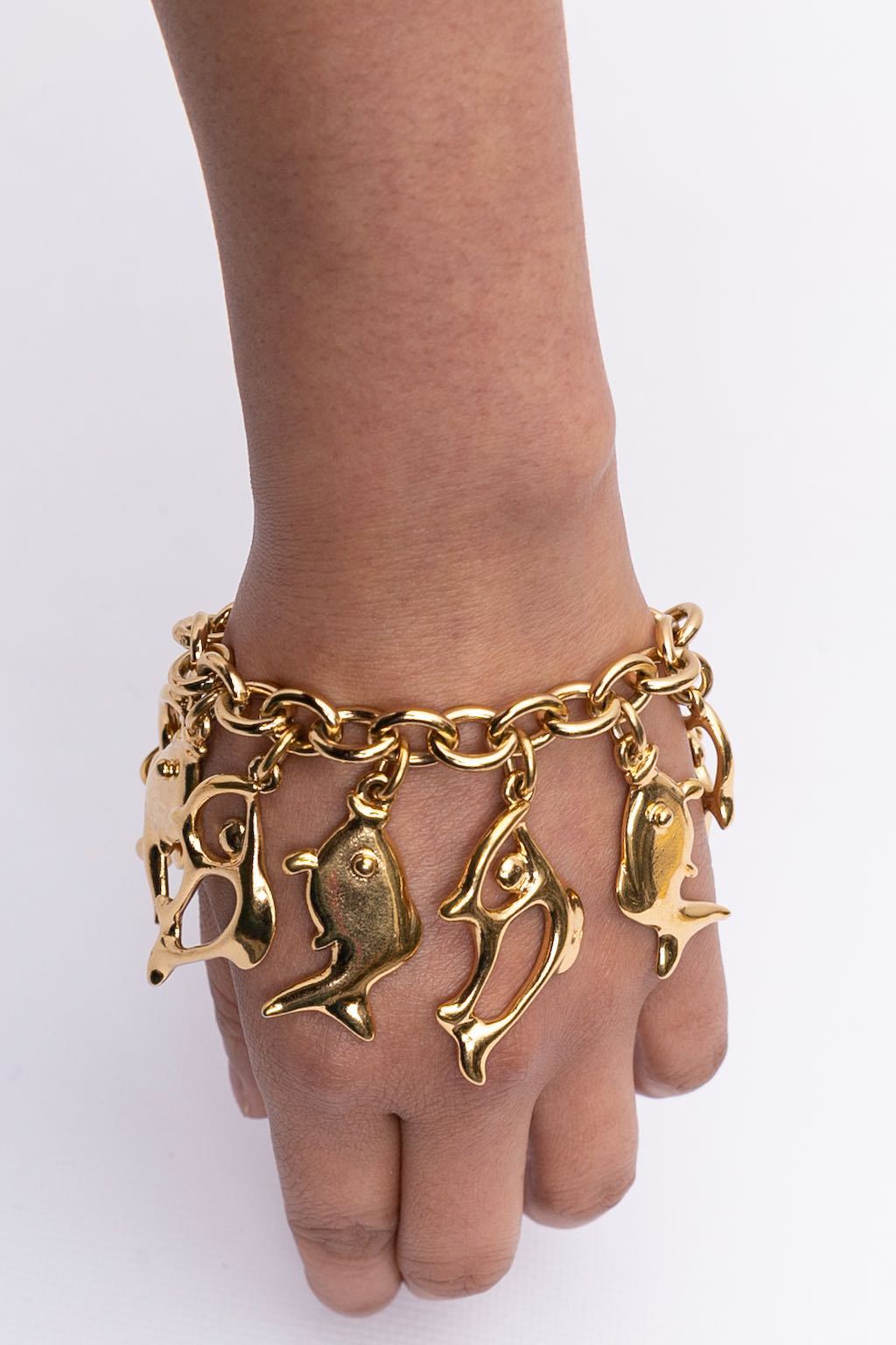 Bracelet poissons Yves Saint Laurent