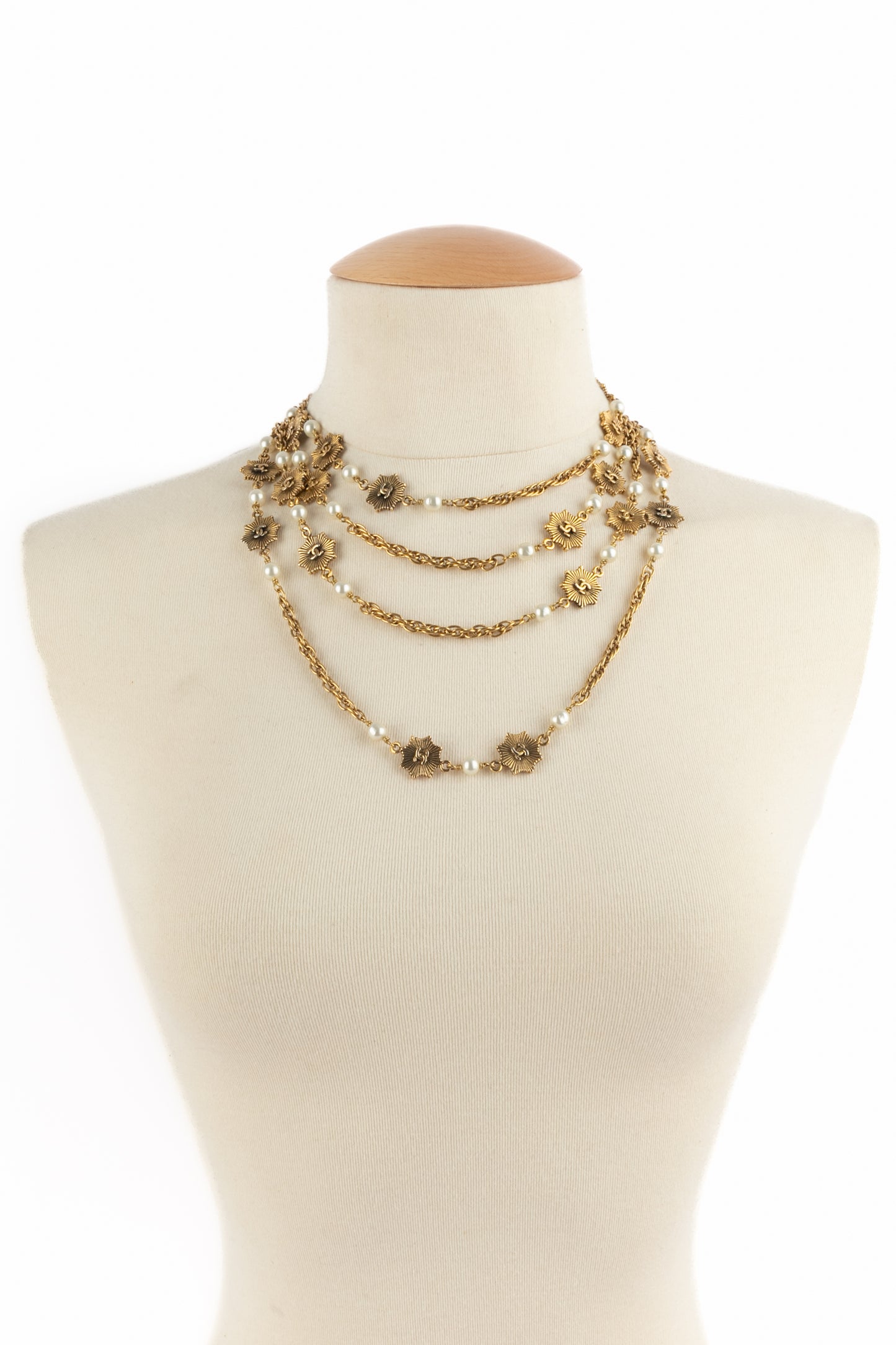 Collier "étoiles" Chanel 1980's