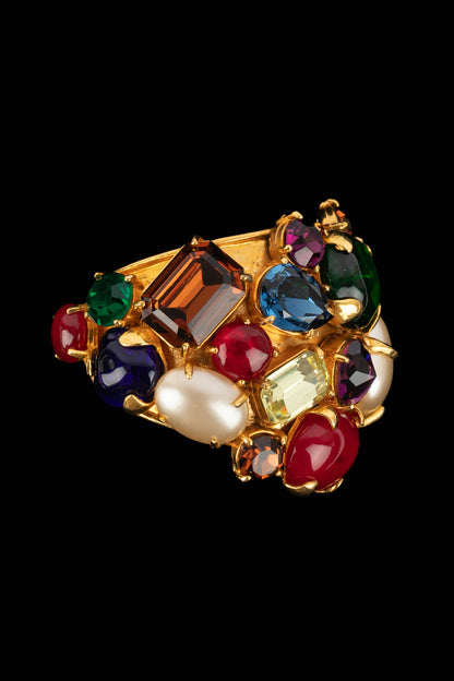 Bracelet manchette Chanel 1990's