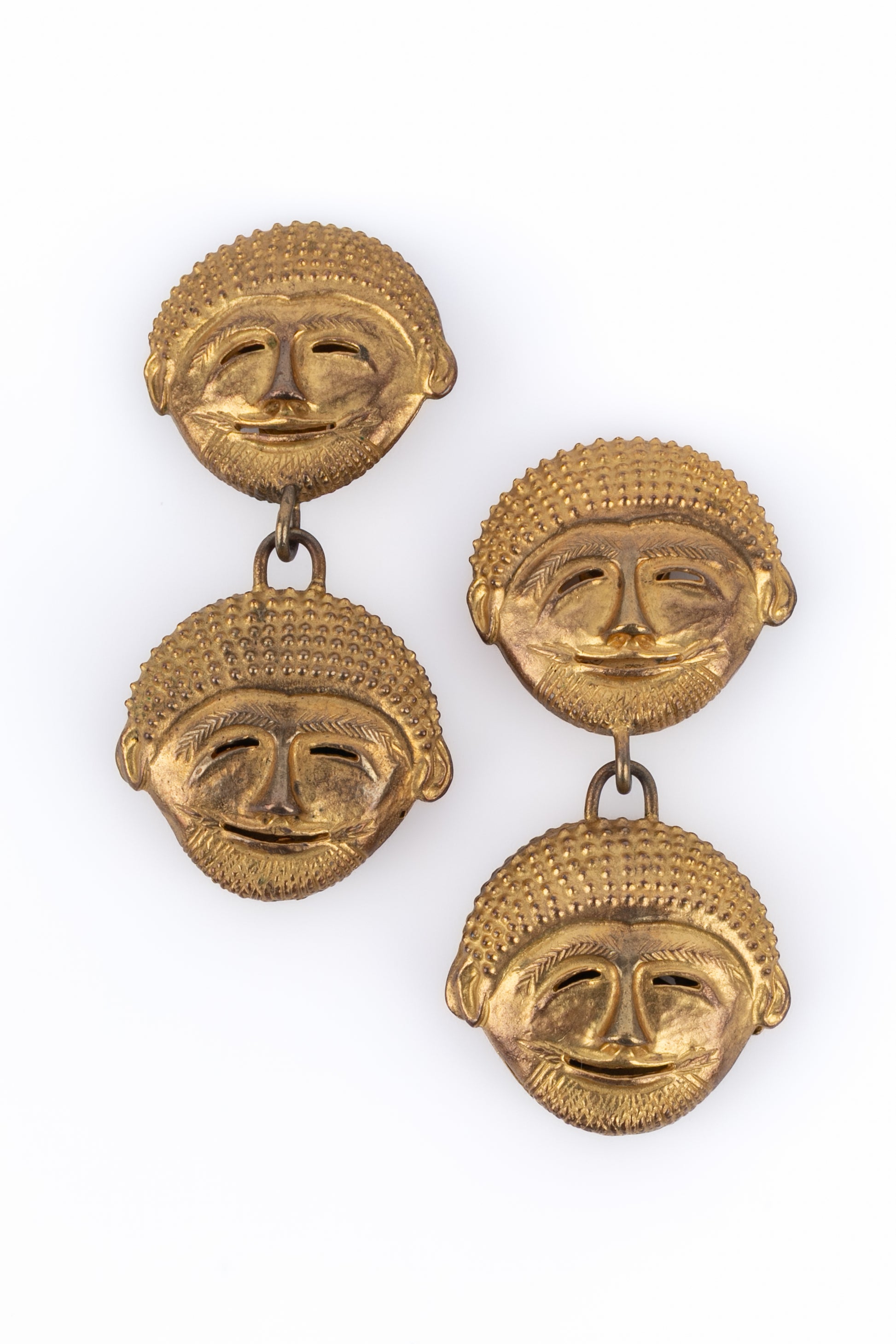 Boucles d'oreilles masques Isabel Canovas
