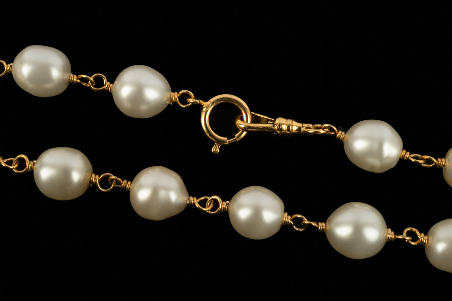 Collier de perles Chanel 1985's