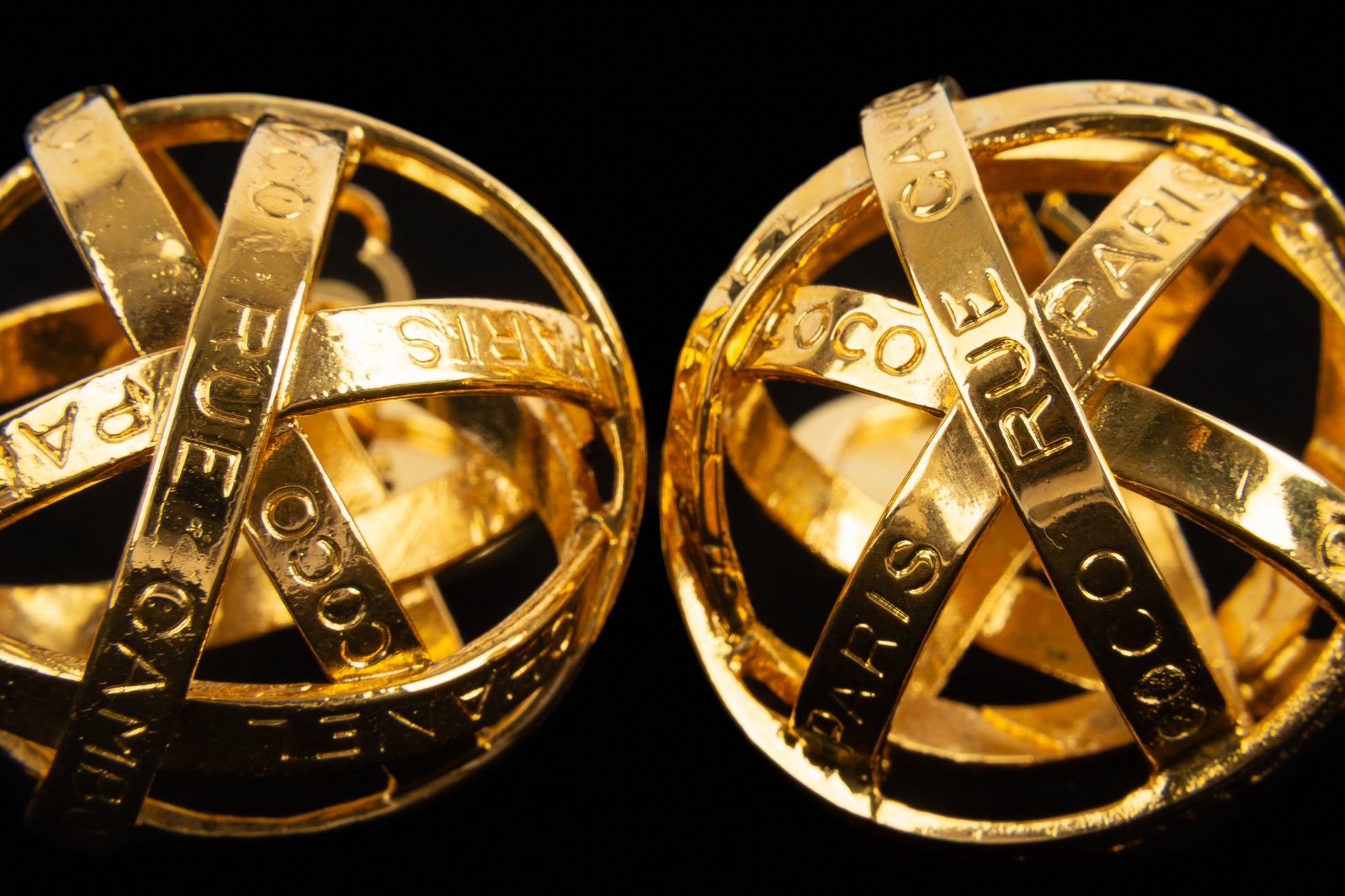 Boucles d'oreilles Chanel Haute Couture