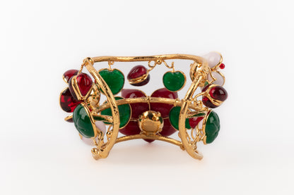 Bracelet de fleurs Augustine