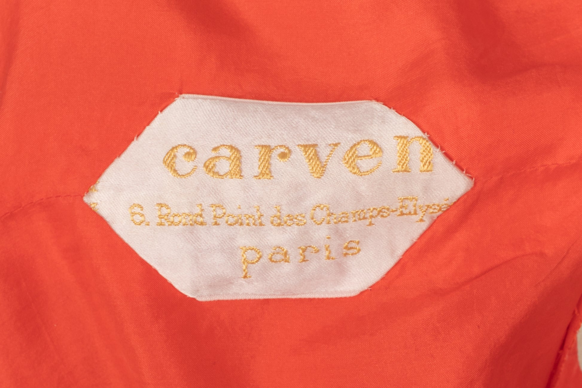 Robe perlée Carven 1960's