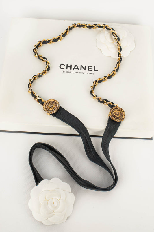 Ceinture en cuir Chanel