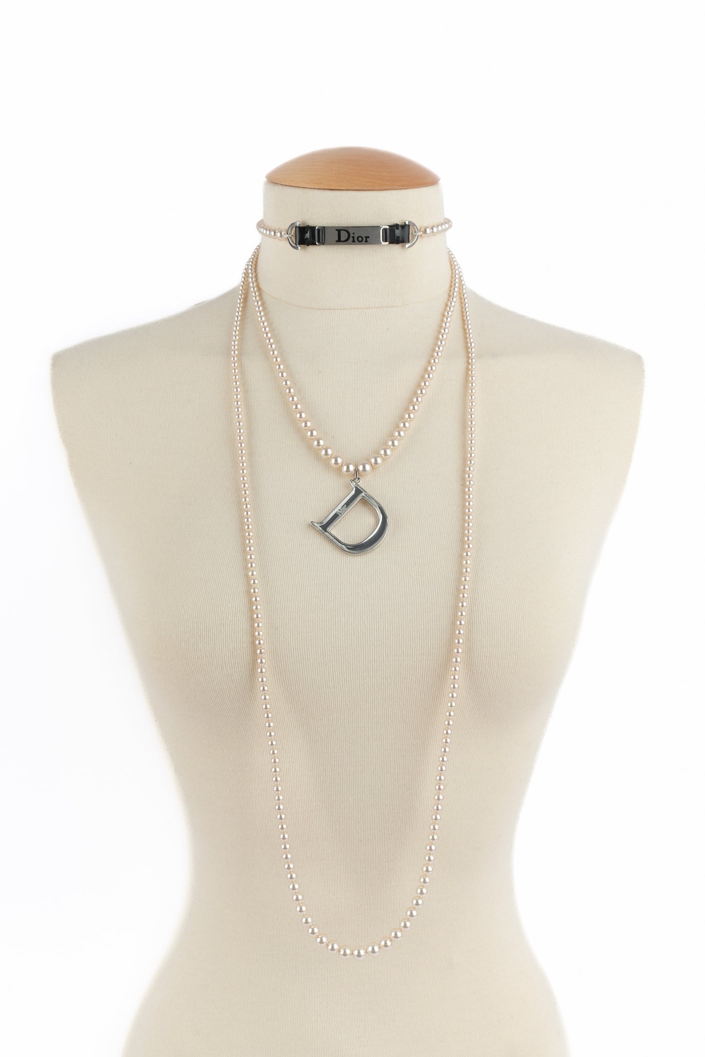 Collier sautoir Christian Dior Eté 2004