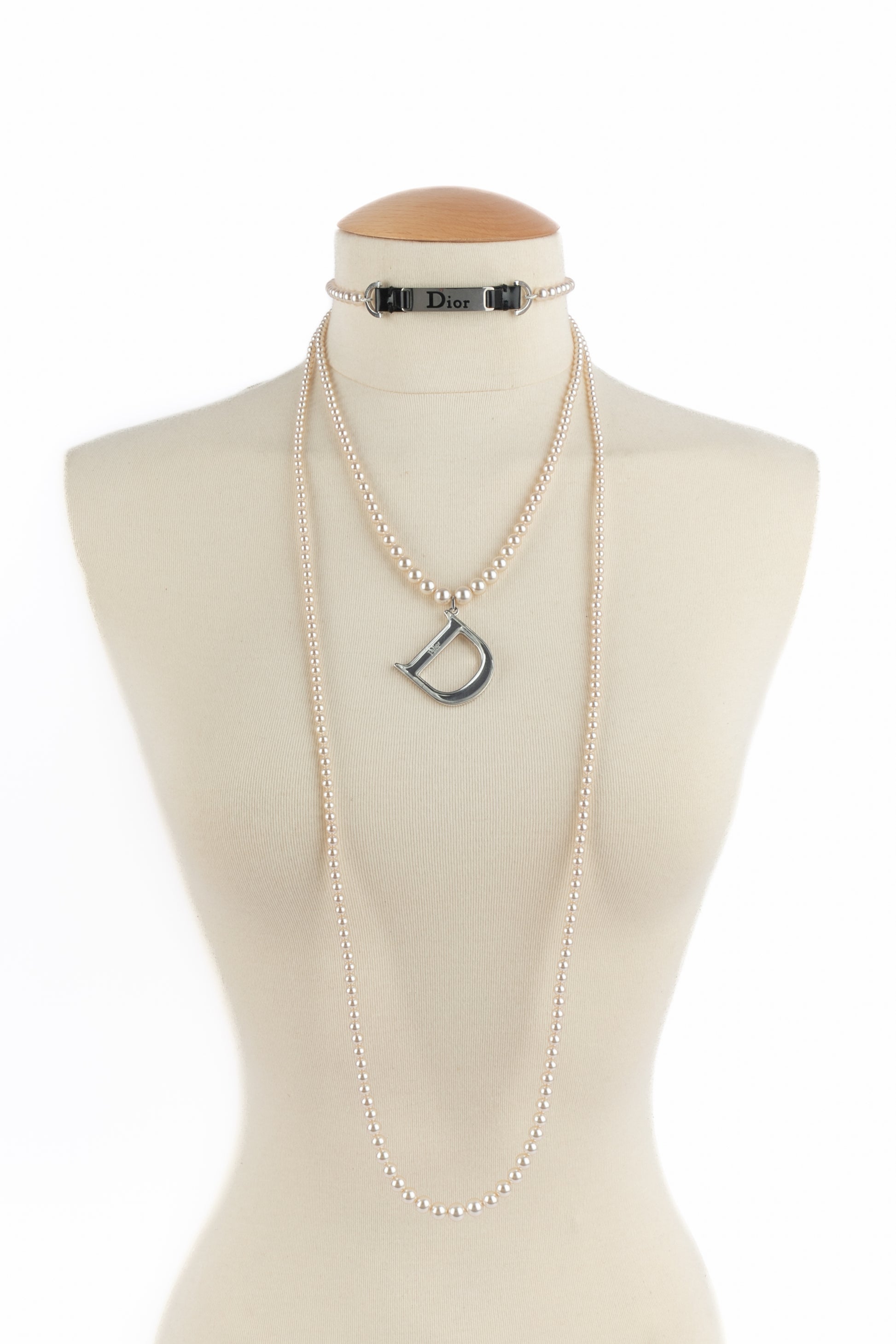 Collier sautoir Christian Dior Eté 2004