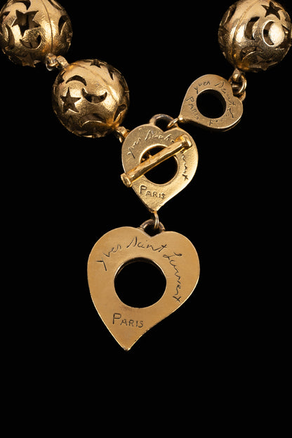 Collier ras du cou Yves Saint laurent 1980's