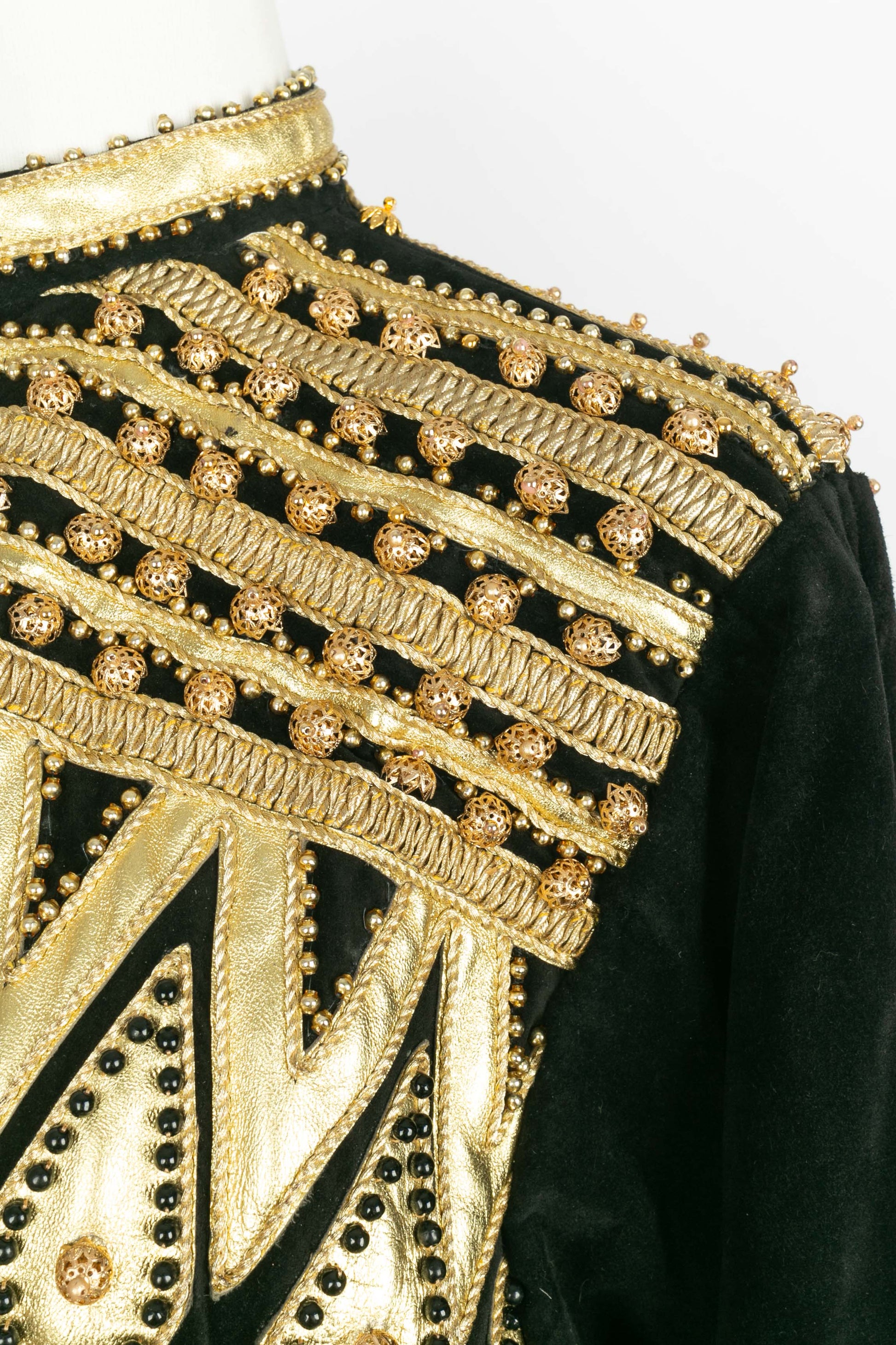 Combinaison en cuir Christian Dior