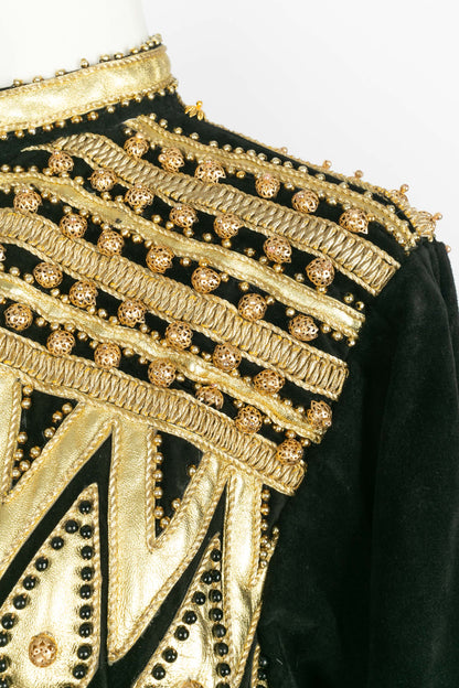 Combinaison en cuir Christian Dior