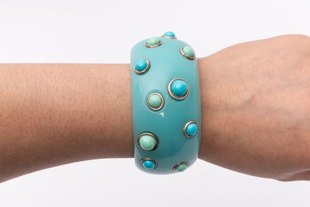 Bracelet bleu Isaky