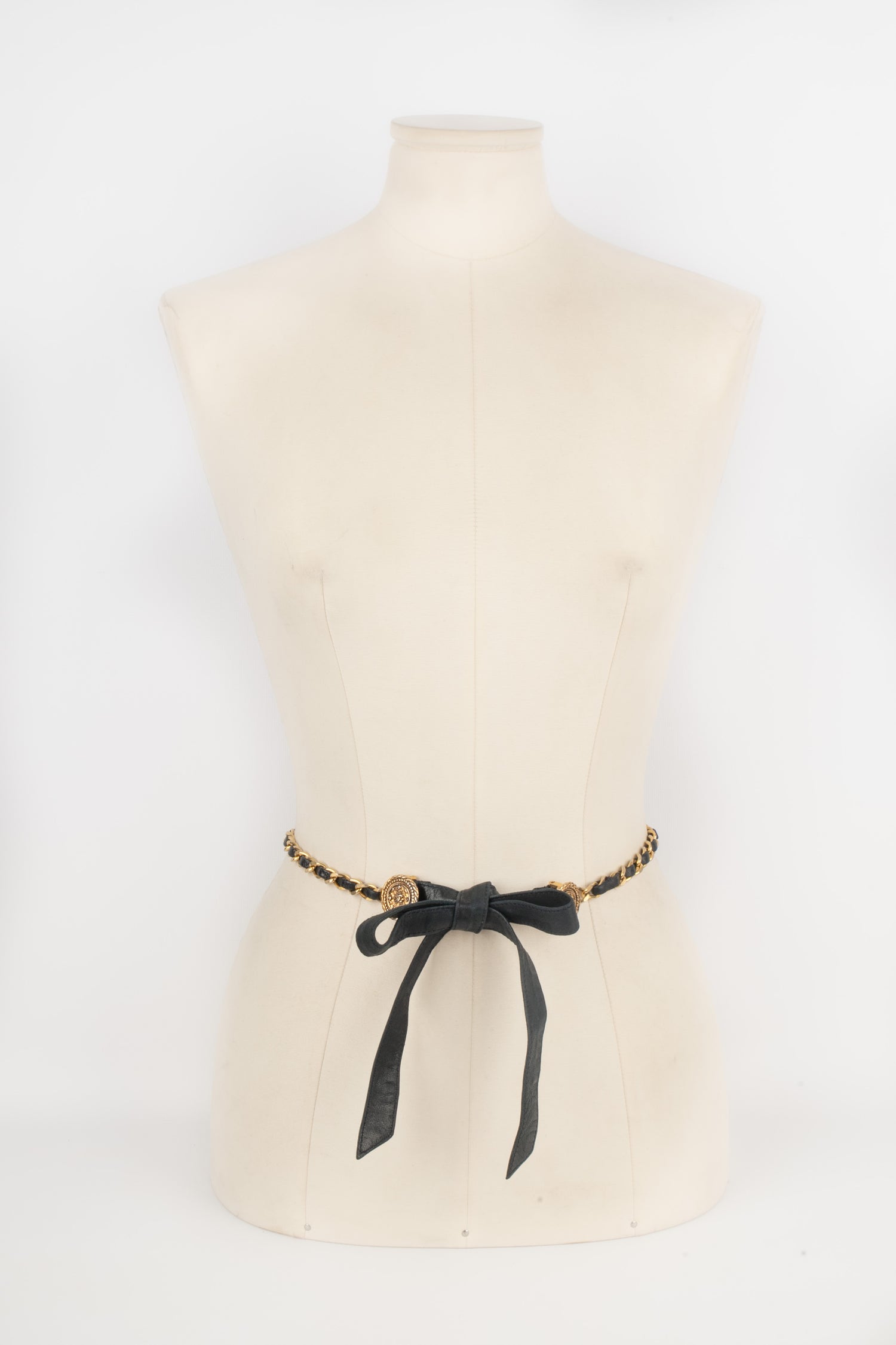 Ceinture en cuir Chanel