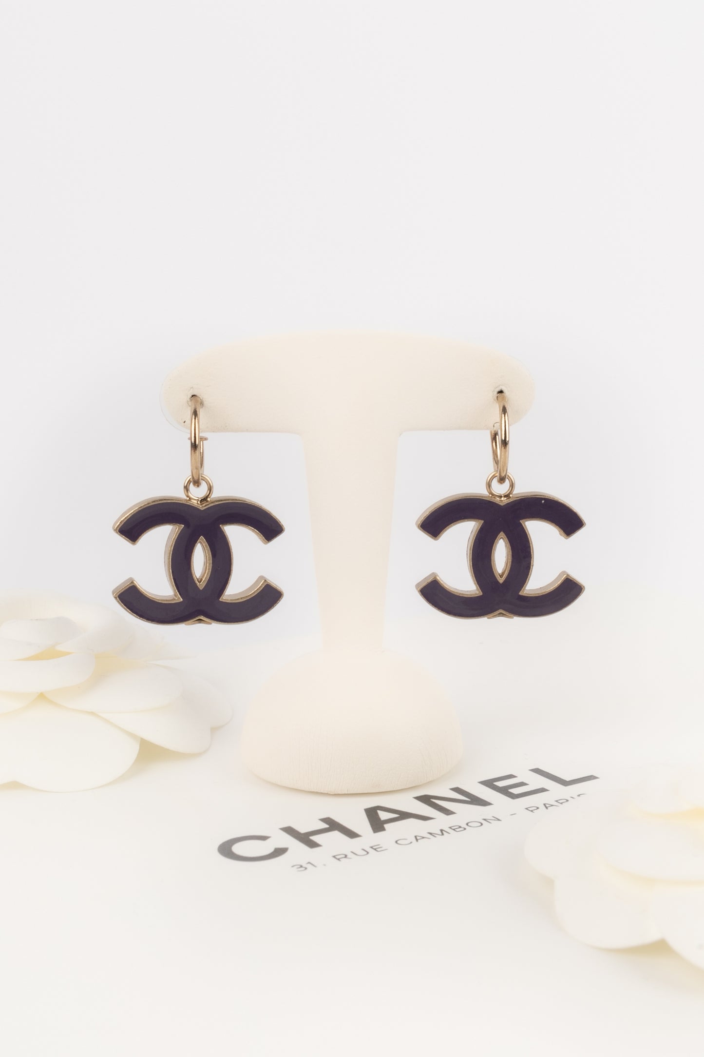 Boucles d'oreilles cc Chanel 2004