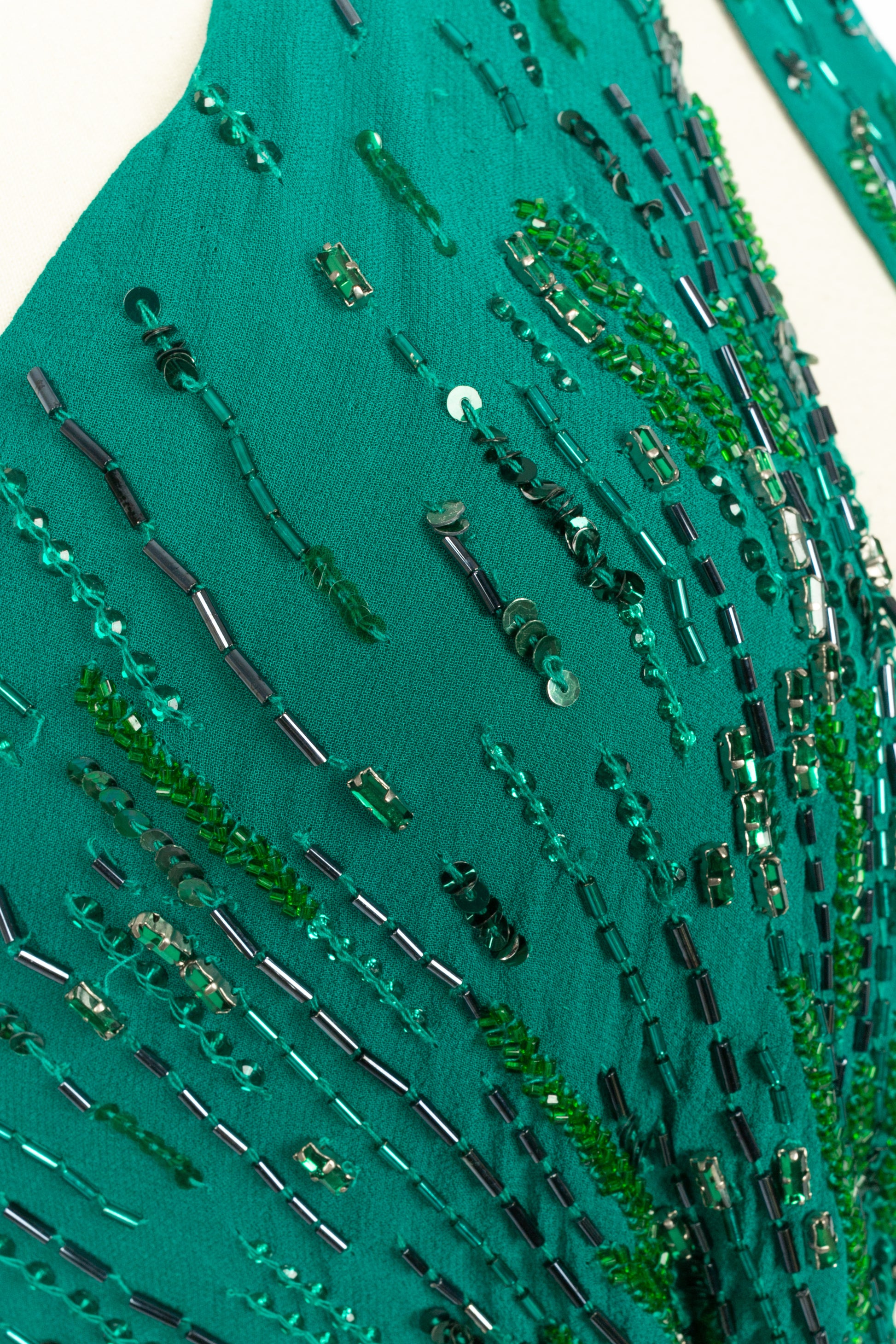 Robe en soie perlée Roberto Cavalli