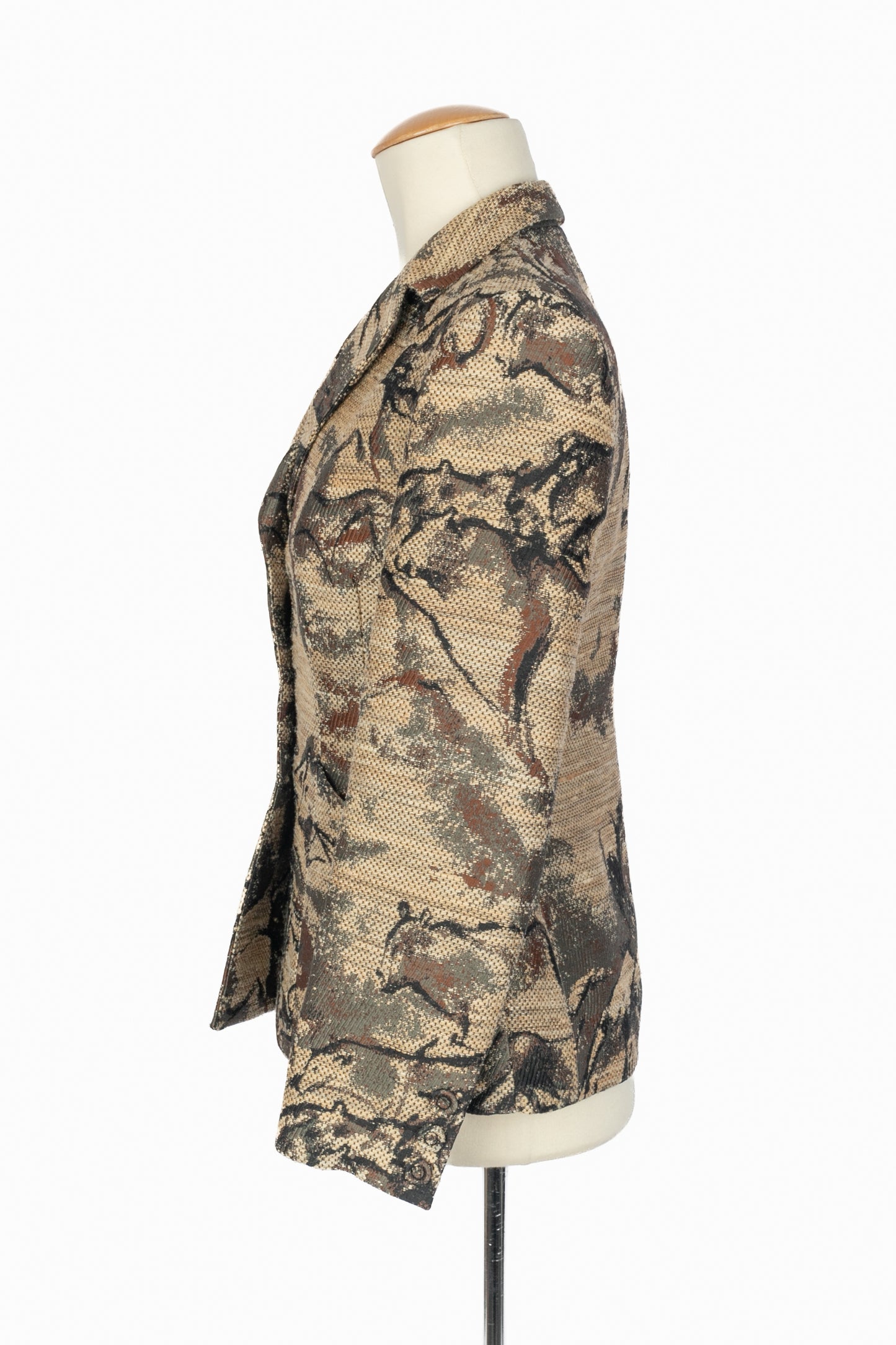 Veste "art pariétal" Christian Dior Resort 2018