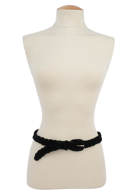 Ceinture en passementerie Yves Saint Laurent (Attribuée à)