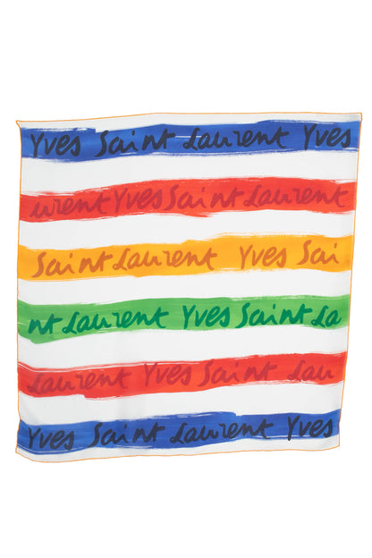 Foulard en soie Yves Saint Laurent