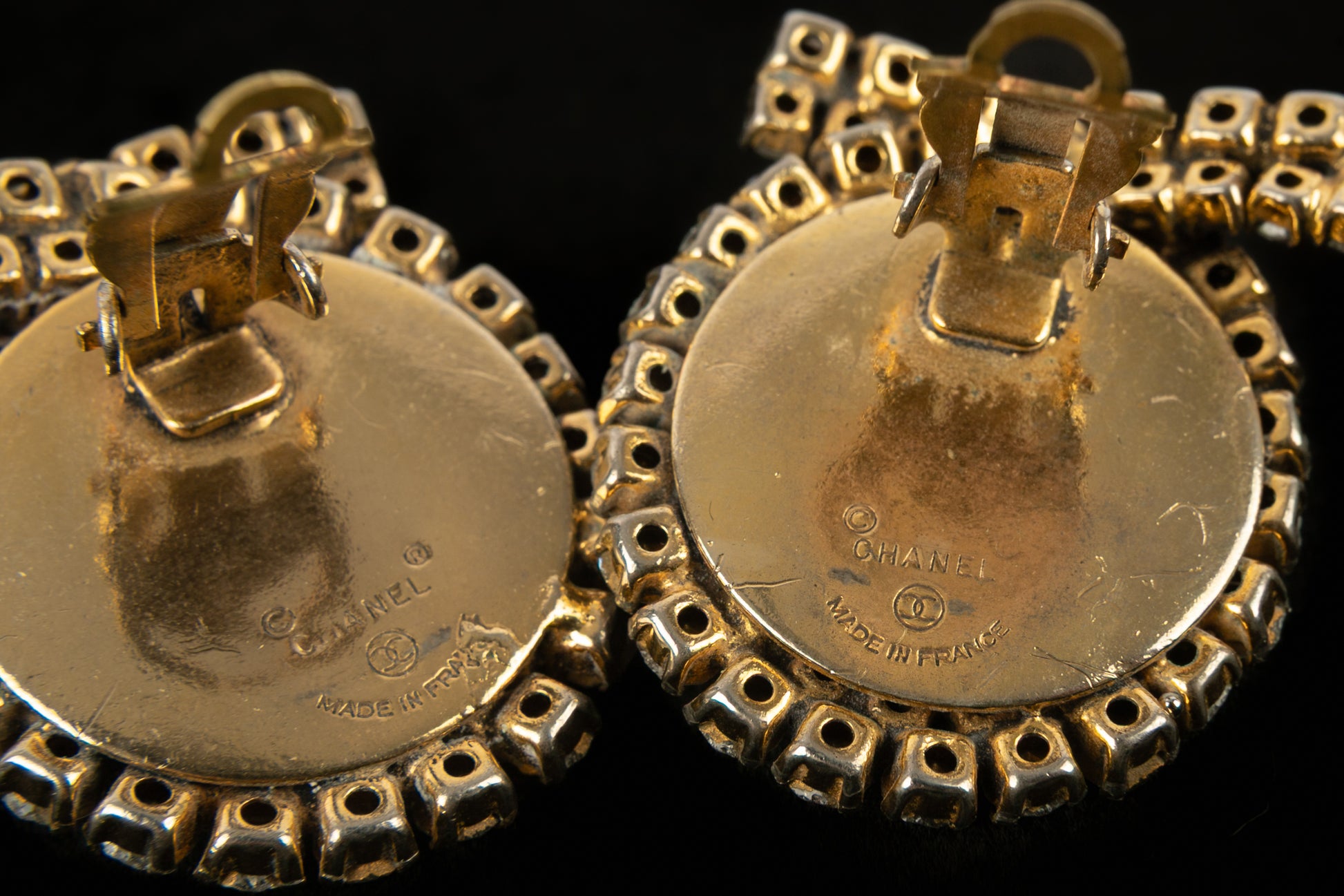 Boucles d'oreilles Chanel Haute Couture 