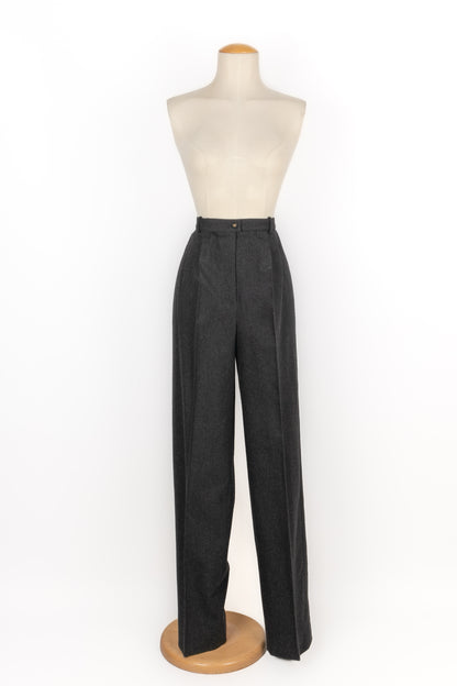 Pantalon en laine Chanel