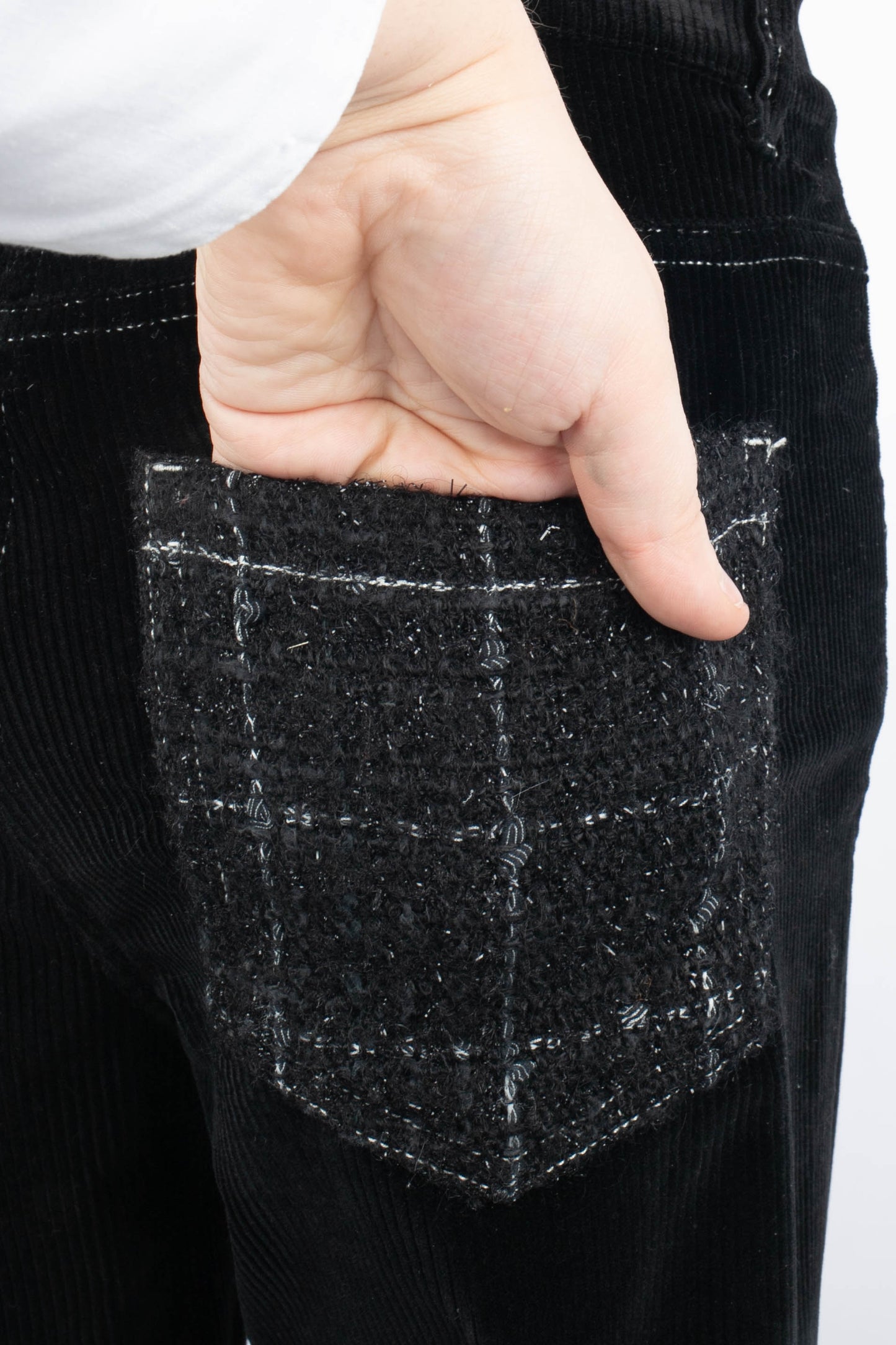 Pantalon en velours Chanel