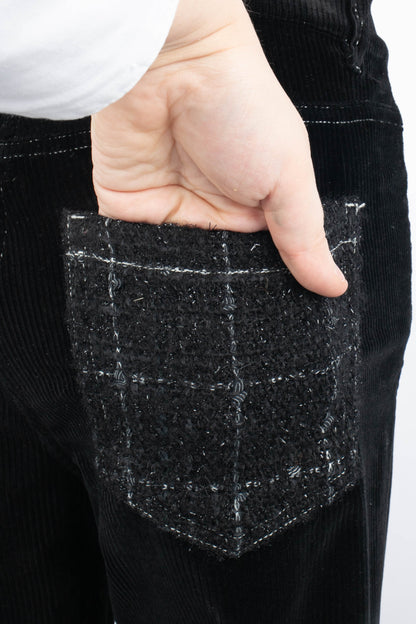 Pantalon en velours Chanel